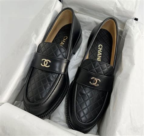 chanel loafers mens|authentic chanel loafers.